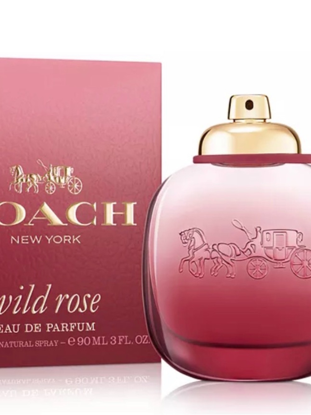 Coach Wild Rose Pink Ombre Bottle